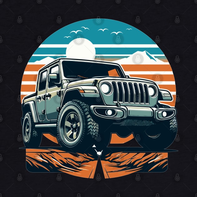 Jeep Gladiator by Vehicles-Art